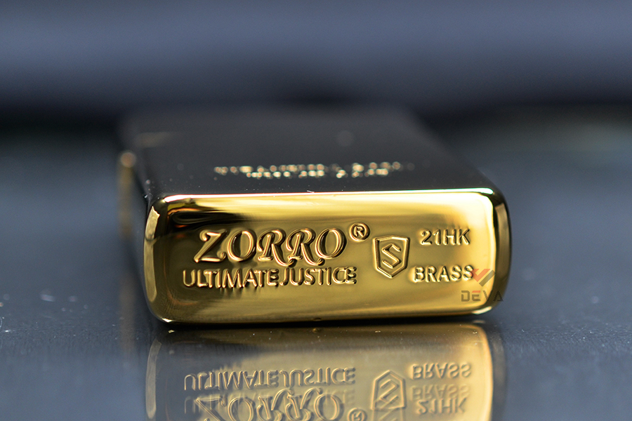 Bật lửa Zorro Mạ Titanium Vỏ Dầy Bản Giới Hạn Z902S