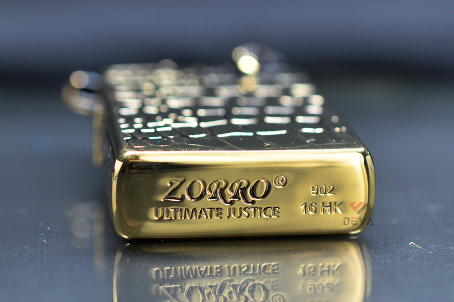 Bật lửa Zorro Hoa Văn Da Cá Sấu Bản Giới Hạn Z91308