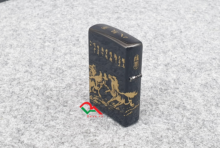 Zippo Sơn đen ngựa mã đáo thành công ZN96