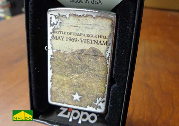 Zippo chiến tranh Việt Nam Hamburger hill Z119