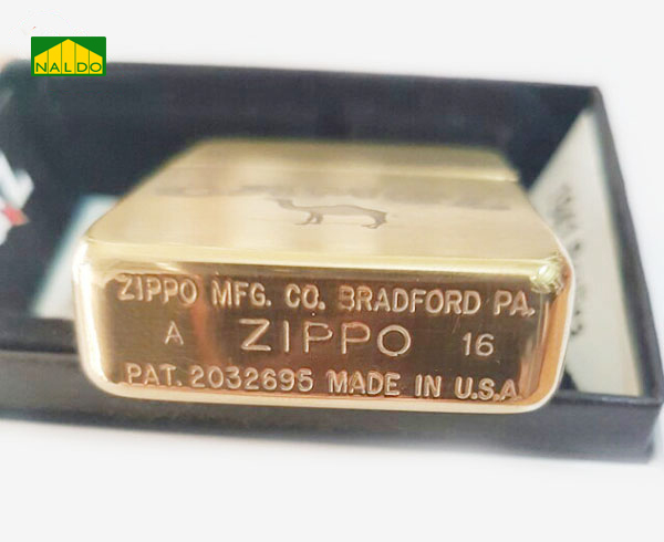 Zippo tái bản 1941 Solid Brass Camel Z147