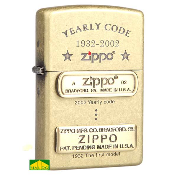Zippo yearly code đồng bụi Z128