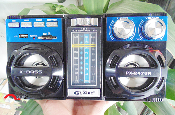 Đài FM Puxing PX -247UR đa năng