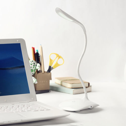 Đèn led USB tích điện cảm ứng xoay 360