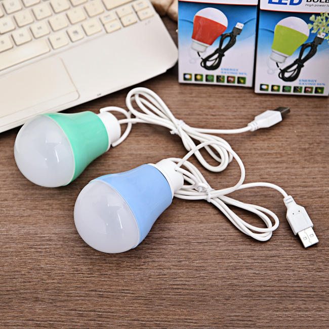 Bóng điện đèn LED cắm nguồn usb