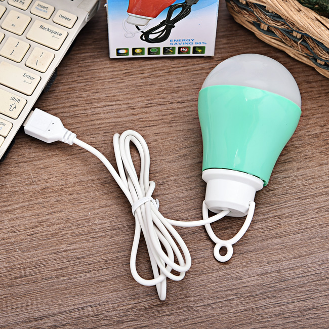 Bóng điện đèn LED cắm nguồn usb