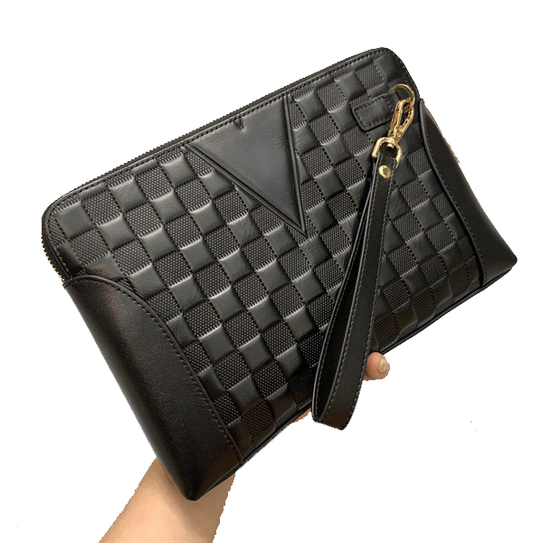 Clutch ví da Louisvuitton cầm tay nam giới LV862