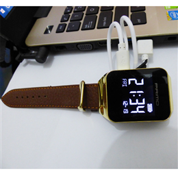 Bật lửa đồng hồ sạc điện V3