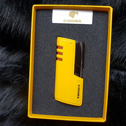 Bật lửa khò 3 tia có đục Cohiba COB 561