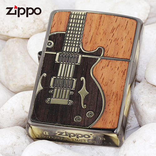 Bật lửa zippo mỹ khắc hình chiếc đàn Z22