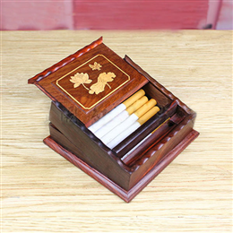 Hộp Gỗ Đựng Thuốc Lá Để Bàn