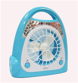 Quạt sạc tích điện đa năng kèm đèn Led