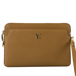 Ví da LouisVuitton cầm tay nam cao cấp LV35