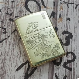 Zippo Armor Xuất Nhật Hình Hổ ZN270