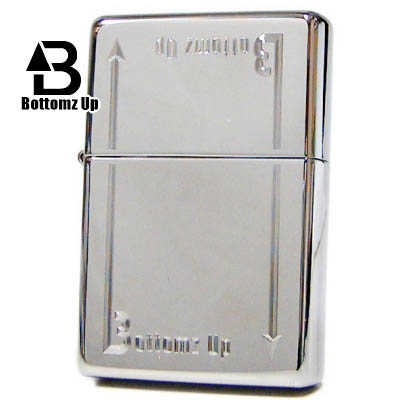 Zippo Mỹ 2 đáy Bottomz up logo Z105