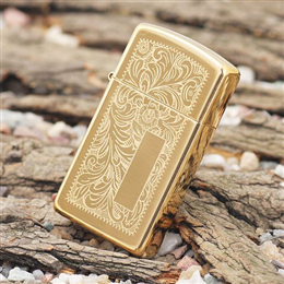 Zippo Slim hoa văn Z156