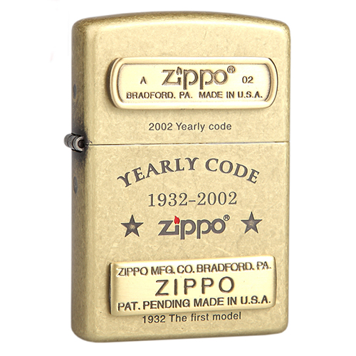 Zippo yearly code đồng bụi Z128
